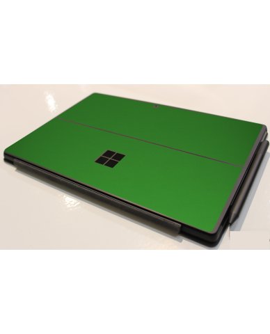 Microsoft Surface Pro 7 CHROME GREEN Laptop Skin