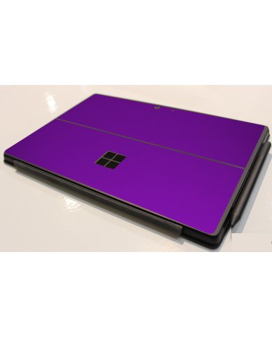 Microsoft Surface Pro 9 CHROME PURPLE Laptop Skin