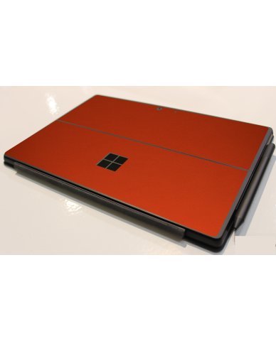 Microsoft Surface Pro 9 CHROME RED Laptop Skin