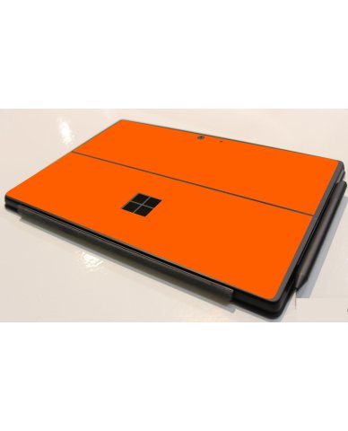 Microsoft Surface Pro 9 ORANGE Laptop Skin