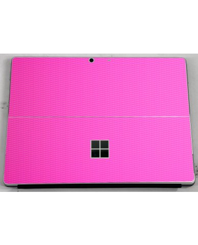 Microsoft Surface Pro 8 PINK CARBON FIBER Laptop Skin