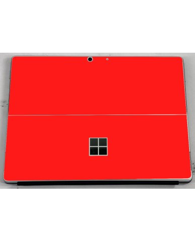 Microsoft Surface Pro 8 RED Laptop Skin