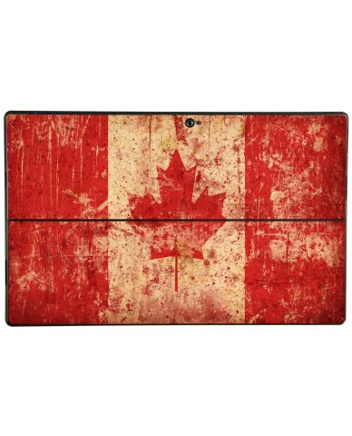 Microsoft Surface Pro CANADIAN FLAG Skin