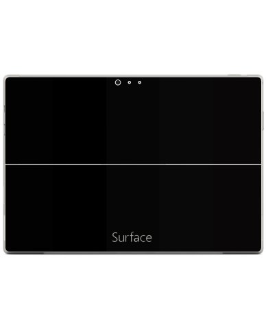 Microsoft Surface Pro 3 BLACK Skin