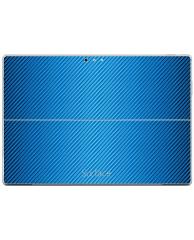 Microsoft Surface Pro 3 BLUE CARBON FIBER Skin