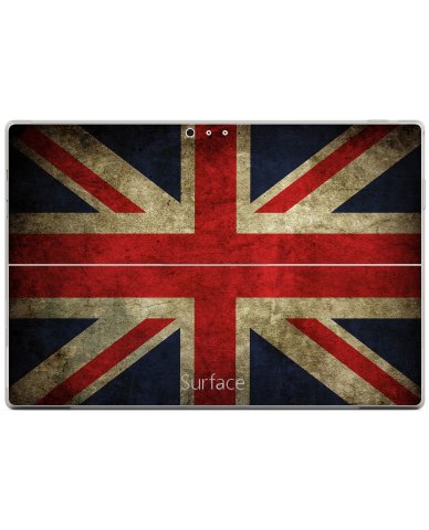 Microsoft Surface Pro 3 BRITISH FLAG Skin