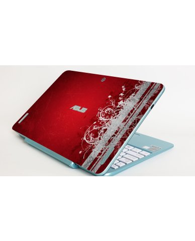 Asus Transformer Book T100HA RED GRUNGE Tablet Skin