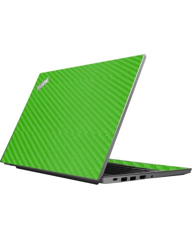 ThinkPad P14S GREEN CARBON FIBER Laptop Skin