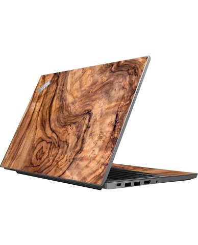 ThinkPad P14S OLIVE WOOD Laptop Skin