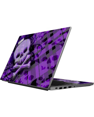 ThinkPad T14S G1 PLAID SKULLS Laptop Skin