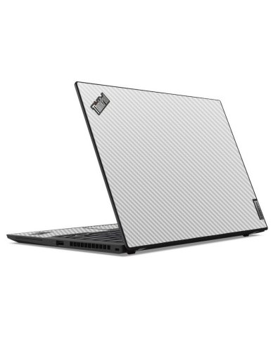 ThinkPad T14S G3 WHITE CARBON FIBER Laptop Skin