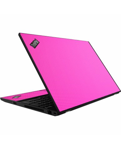 ThinkPad T15 G1 PINK CARBON FIBER Laptop Skin