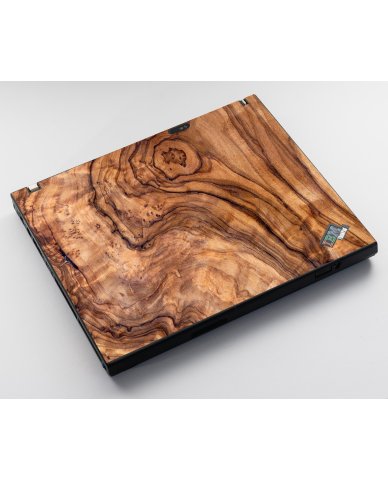 ThinkPad T41 OLIVE WOOD Laptop Skin