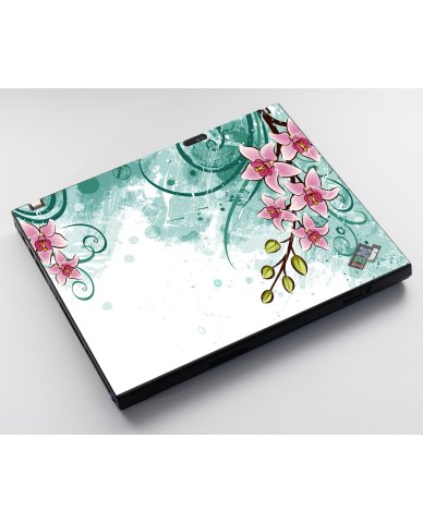 ThinkPad T43 PINK LILY WATERCOLOR Laptop Skin