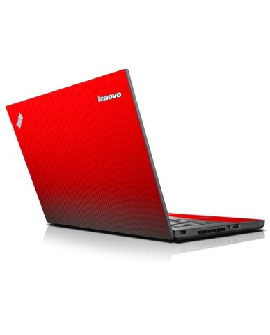 ThinkPad T450S RED CARBON FIBER Laptop Skin