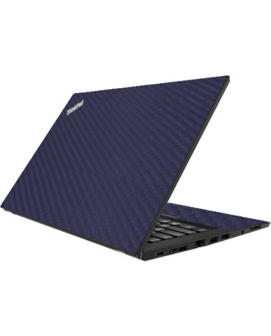 ThinkPad T490 BLUE CARBON FIBER Laptop Skin