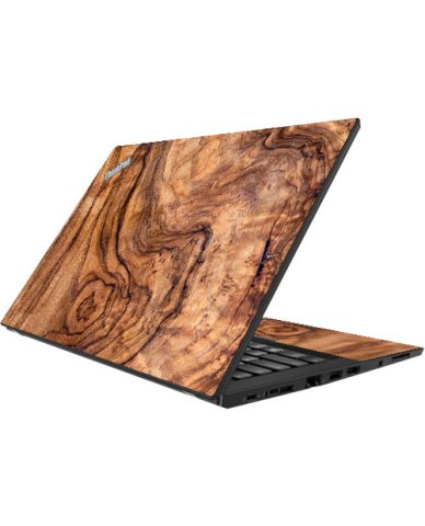 ThinkPad T480S OLIVE WOOD Laptop Skin