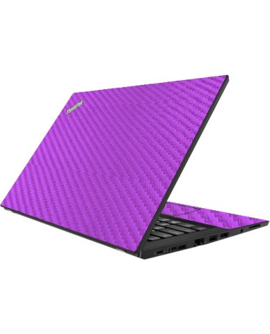 ThinkPad T480S PURPLE CARBON FIBER Laptop Skin
