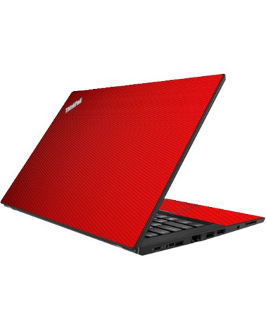 ThinkPad T480S RED CARBON FIBER Laptop Skin