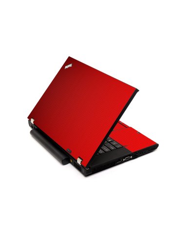ThinkPad T520 RED CARBON FIBER Laptop Skin