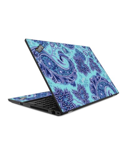ThinkPad P53S BLUE PAISLEY Laptop Skin