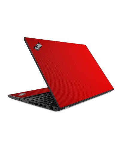 ThinkPad T590 RED CARBON FIBER Laptop Skin