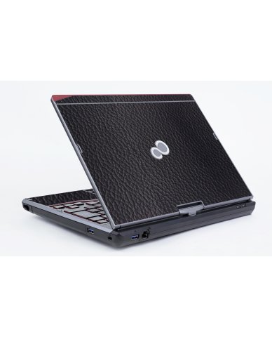 Fujitsu LifeBook T726 BLACK LEATHER Laptop Skin