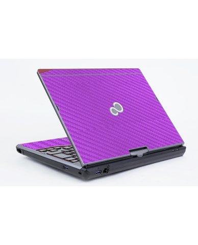 Fujitsu LifeBook T726 PURPLE CARBON FIBER Laptop Skin