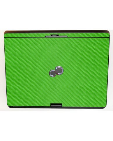 Fujitsu LifeBook T901 GREEN CARBON FIBER Laptop Skin