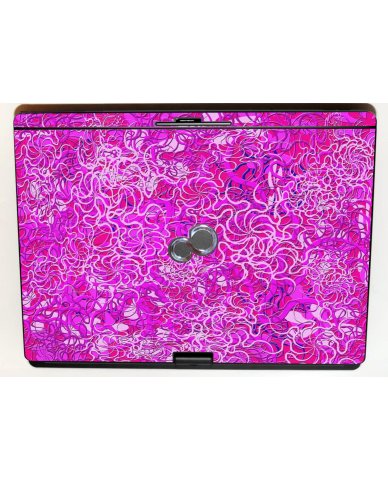 Fujitsu LifeBook T901 OCEAN BOTTOM FLOWERS Laptop Skin