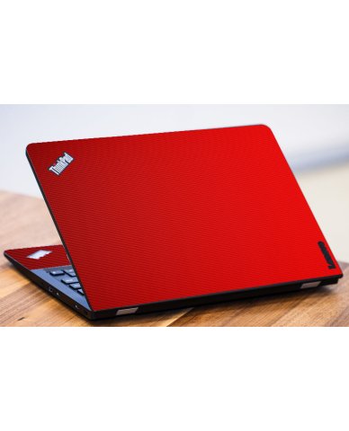 ThinkPad 13 RED CARBON FIBER Laptop Skin