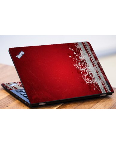 ThinkPad 13 RED GRUNGE Laptop Skin