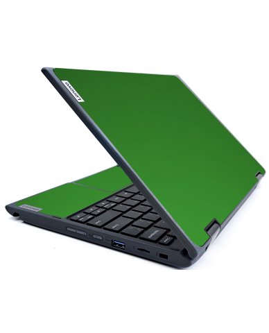 IBM/Lenovo Chromebook 300e G2 CHROME GREEN Laptop Skin