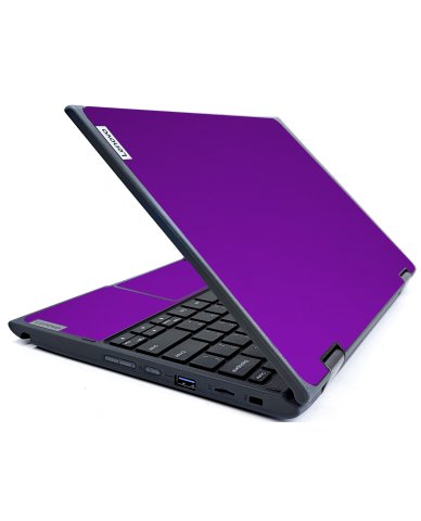 IBM/Lenovo Chromebook 300e G2 CHROME PURPLE Laptop Skin