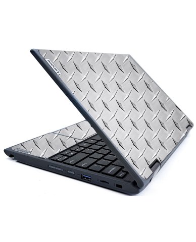 IBM/Lenovo Chromebook 300e G2 DIAMOND PLATE Laptop Skin