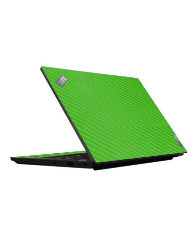 ThinkPad E14 G2 GREEN CARBON FIBER Laptop Skin