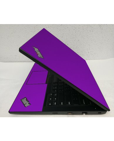 ThinkPad E480 G1 CHROME PURPLE Laptop Skin