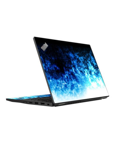 IBM/Lenovo ThinkPad L13 G2 ABSTRACT FLAMES Laptop Skin