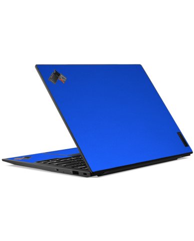 IBM/Lenovo ThinkPad X1 Nano G1 CHROME BLUE Laptop Skin