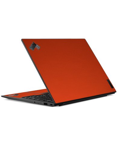 IBM/Lenovo ThinkPad X1 Nano G1 CHROME RED Laptop Skin