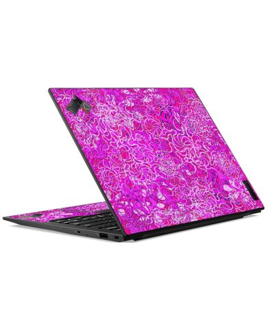IBM/Lenovo ThinkPad X1 Nano G1 OCEAN BOTTOM FLOWERS Laptop Skin