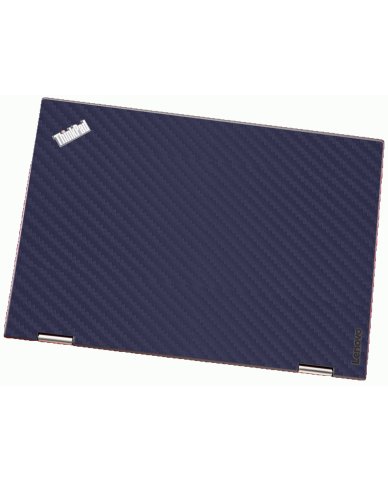 ThinkPad X1 YOGA G2 BLUE CARBON FIBER Laptop Skin