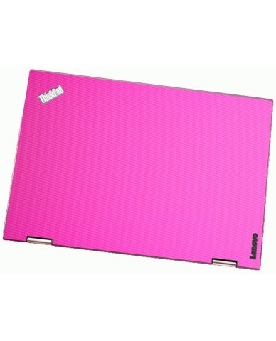 ThinkPad X1 YOGA G3 PINK CARBON FIBER Laptop Skin