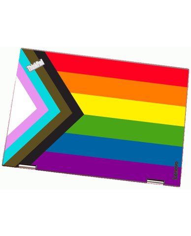 ThinkPad X1 YOGA G2 PROGRESSIVE PRIDE FLAG Laptop Skin
