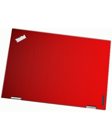 ThinkPad X1 YOGA G3 RED CARBON FIBER Laptop Skin