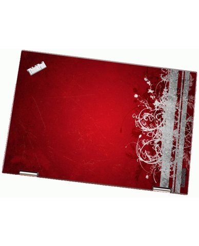 ThinkPad X1 YOGA G3 RED GRUNGE Laptop Skin