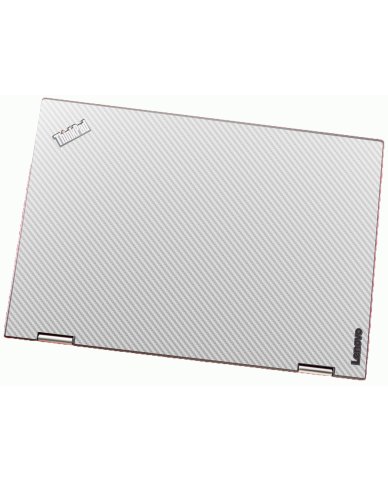 ThinkPad X1 YOGA G2 WHITE CARBON FIBER Laptop Skin