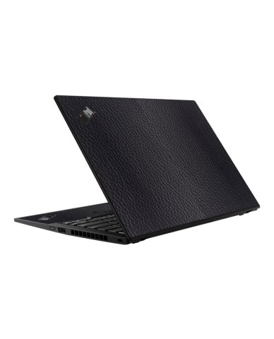 IBM/Lenovo ThinkPad X1 Carbon G8 BLACK LEATHER Laptop Skin