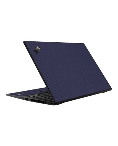 IBM/Lenovo ThinkPad X1 Carbon G8 BLUE CARBON FIBER Laptop Skin