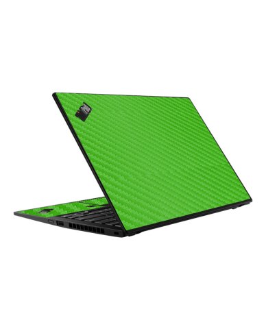 IBM/LenovoThinkPad X1 Carbon G8 GREEN CARBON FIBER Laptop Skin